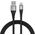 Kabel USB Blue Star BLUE STAR kabel z oplotem 3A 20W USB A do Typ C PD QC4.0 TFK-DC-003 1,2 m czarny 13961853 5903396224232