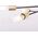 Lampa sufitowa TK Lighting TK Lighting Vista 6673 plafon lampa sufitowa 6x15W E27 czarny/złoty 13972409 5901780566739
