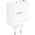 Ładowarka Hoco HOCO ładowarka sieciowa 2 x Typ C + USB A QC PD 65W GaN N30 biała 13975495 6942007621069