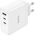 Ładowarka Hoco HOCO ładowarka sieciowa 2 x Typ C + USB A QC PD 65W GaN N30 biała 13975495 6942007621069