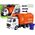 LeanToys Śmieciarka Sorter Segregacja Zestaw DIY Śrubokręt Dźwięk 13977168 5905991000198