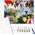 Norimpex Malowanie po numerach BRUSHME, 40x50 cm, kolorowe balony, 1 szt. 13977342 5901498127741