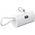 Powerbank ForCell FORCELL F-ENERGY Power Plug F5K3 powerbank 5 000mAh z wbudowanym złączem do Lightning 8-PIN PD 20W biały 13979005 5903396236617