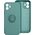 OEM Futerał SILICONE RING do IPHONE 16 Pro Max zielony 13979639 5903396305061