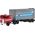 Mattel HW TRACK FLEET POJAZD Z NACZEPA 1 64 HYT56 MIX 6 13983876 194735255283