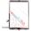 Samsung MUSTTBY Ekran dotykowy + taśma klejąca + Home do iPAD 7 (biały) 13989969 5903396320101