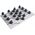 Pro-Line SYSTEM POZIOMOWANIA PŁYTEK BAZA PROSTA 2mm /100szt. PRO-LEVELING 13999281 5905204633014