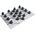AWTools SYSTEM POZIOMOWANIA PŁYTEK BAZA PROSTA 1mm /100szt. PRO-LEVELING 13999282 5905204633007