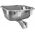Zlewozmywak SKN_090D / KUCHINOX / CHIOS / ZLEW/KOMORA GOSPODARCZA STAL 55X50CM Z OTWOREM NA BAT + SYFON + MOCOWANIA ( CZZS032K ) / 13999320 5907791192844
