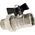 ZAWÓR KULOWY WODNY MOTYL PÓŁŚRUBUNEK 3/4" H. // ZKW-20-WS-M-H 13999483 5900308731338