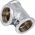 TRÓJNIK CHROM 3/8" // ŁC.T.10 14006507 5900308732847