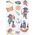 STICKERBOO TATUAZ PIRACI 100X175 S-BOO B/C 1/1000 14006952 5905523671735
