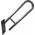UUWC-6 INOX / CORRADOMED / UCHWYT UCHYLNY DO WC INOX 600MM FI32 14009510 5903002020364