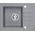 Zlewozmywak BEN 116 zlewozmywak granitowy silver stone 55x44 z szarą baterią ze stałą wylewką, ze stalowym syfonem i zaślepką 14010819 5905505505942