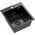 Zlewozmywak QUADRON LUKE 90 zlewozmywak stalowy black metal (40x45x20) z syfonem 1-komorowy b/o + bateria black metal 14010832 5905505503030