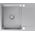 Zlewozmywak QUADRON LUKE 116 zlewozmywak stalowy (60x48x20) z syfonem 1-komorowy z/o + bateria z elastyczną wylewką stalowa 14010844 5905505503153