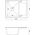 Zlewozmywak QUADRON LUKE 116 zlewozmywak stalowy (60x48x20) z syfonem 1-komorowy z/o + bateria z elastyczną wylewką stalowa 14010844 5905505503153