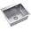 Zlewozmywak QUADRON LUKE 100 zlewozmywak stalowy (50x45x20) z syfonem 1-komorowy b/o + bateria stalowa 14010846 5905505503078