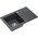 Zlewozmywak BEN 111 zlewozmywak granitowy black dotted 70x44 z czarną baterią ze stałą wylewką, ze stalowym syfonem i zaślepką 14010848 5905505506130