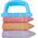 LeanToys Zestaw Kred Z Uchwytem Gruba Kreda Chodnikowa Niebieski 3 Szt 14014654 5905991008439