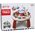 LeanToys Stolik Panel Edukacyjny Interaktywny Pianinko Bębenek Czerwony 14039597 5905991003793