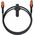 Kabel USB Eaton UAG Rugged Cable - kabel USB-C - lightning 30W, 1,5 m (black/orange) 14046370 840283911644