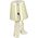 OEM Lampka nocna GOLD MAN Art Deco stojący (wzór 3) MLTL 14060095 5903396269196