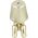 Lampka biurkowa OEM Lampka nocna GOLD MAN Art Deco siedzący (wzór 4) MLTL 14061633 5903396269226