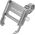 OEM GUB uchwyt rowerowy na kierownicę P30 Aluminium srebrny 14062435 5903396222771