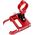 OEM GUB uchwyt rowerowy na kierownicę P30 Aluminium czerwony 14062437 5903396222764
