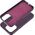 OEM Futerał LEATHER MAG COVER kompatybilny z MagSafe do IPHONE 15 Pro ciemny fioletowy 14064811 5903396222399
