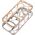 OEM Futerał TWINKI do IPHONE 15 złoty 14067157 5903396300288