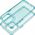 OEM Futerał MATRIX CLEAR do IPHONE 16 Pro miętowy 14070219 5903396323959