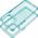 OEM Futerał MATRIX CLEAR do IPHONE 16 Pro Max miętowy 14070222 5903396323997