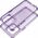 OEM Futerał MATRIX CLEAR do IPHONE 7 / 8 / SE 2020 / SE 2022 jasnofioletowy 14073633 5903396321528