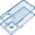 OEM Futerał MATRIX CLEAR do IPHONE 13 Pro niebieski 14073702 5903396323393