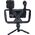 Selfie stick OEM Zestaw / uchwyt selfie z pilotem na bluetooth tripod do transmisji na żywo z lampą LED, mikrofonem, pilotem TL-49T 14074338 5903396201714