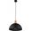 Lampa wisząca TKKRYWULT Tk Lighting Oslo 4852 lampa wisząca zwis 1x15W E27 czarna/drewniana 14077274 5901780548520