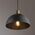 Lampa wisząca TKKRYWULT Tk Lighting Oslo 4852 lampa wisząca zwis 1x15W E27 czarna/drewniana 14077274 5901780548520