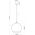 Lampa wisząca TKKRYWULT TK Lighting Venezia 5765 lampa wisząca zwis 1x15W E27 czarna/grafitowa 14078219 5901780557652