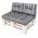 Hobbygarden PODUCHY LEO 1+2 POPIEL Z POPIELATYMI PASAMI 14081790 5902414519879