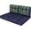 Hobbygarden SAM MATERAC LEO 120x80 GRANATOWA KODURA 14081829 5902414520073