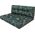 Hobbygarden PODUCHY LEO 1+1 3D ZIELONA TRAWA 14081857 5902414527737