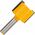 Dewalt DEWALT FREZ PROSTY 25mm TRZPIEŃ 8mm 14082073 5035048538593