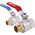 Perfexim Zawór kulowy wodny WZ DN15 rączka niebieska wzmocniony PHA-003 G1/2 WZ PN30 N DN15 [15/150] 14083850 5902626234669