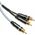 Melodika Melodika MDSWY120G Kabel do subwoofera typu Y (RCA-2xRCA) Gunmetal - 12m 14084915 5907609006905