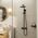 Hansgrohe Vernis Blend Komplet prysznicowy 200 1jet EcoSmart z baterią termostatyczną, czarny mat 14088955 4059625338667