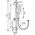 Zestaw prysznicowy Alkotest N334 / FERRO / MULO / ZESTAW NATRYSKOWY PRZESUWNY 3-FUNK CHROM / 14089943 5903738225613