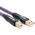 Melodika Melodika MDUAB50 Purple Kabel USB 2.0 typu A-B m.in. do DAC / urzÄdzeĹ medycznych / ploterĂłw - 5m 14090713 5907609009661