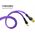 Melodika Melodika MDUAC03 Purple Kabel USB typu A-C m.in. do DAC / urzÄdzeĹ medycznych - 0,3m 14092483 5907609009722